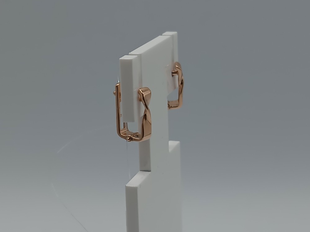 СЕРЬГИ БЕЗ КАМНЯ (Au 585)