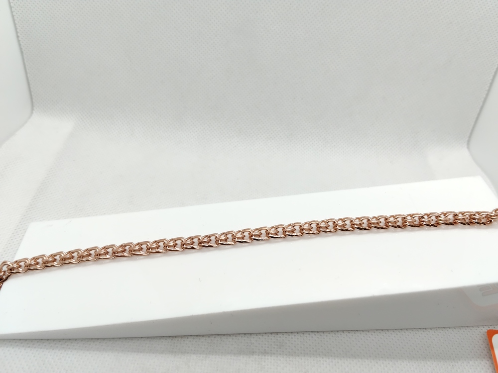 БЛБ585 БРАСЛЕТ ПОЛНОВЕСНЫЙ Бисмарк (Au 585)