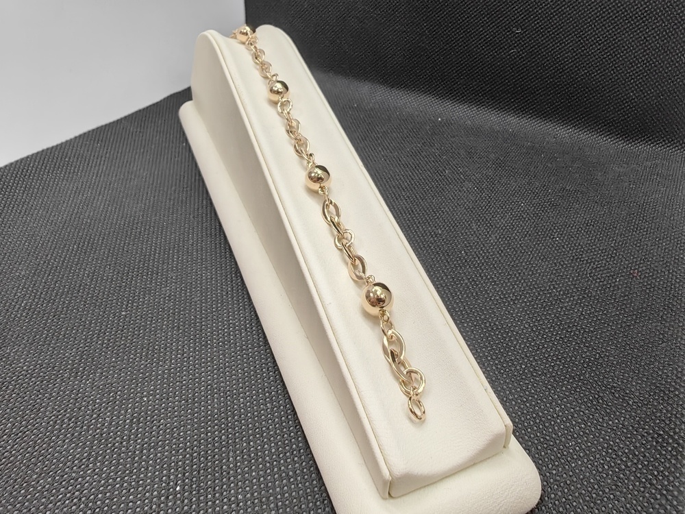 БРАСЛЕТ ПОЛНОВЕСНЫЙ Фантазия (Au 585)