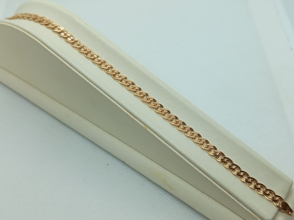 БРАСЛЕТ ПОЛНОВЕСНЫЙ Нона Au 585