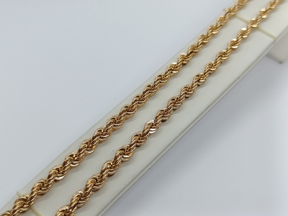 ЦЕПЬ ПОЛНОВЕСНАЯ Веревка (Au 585)