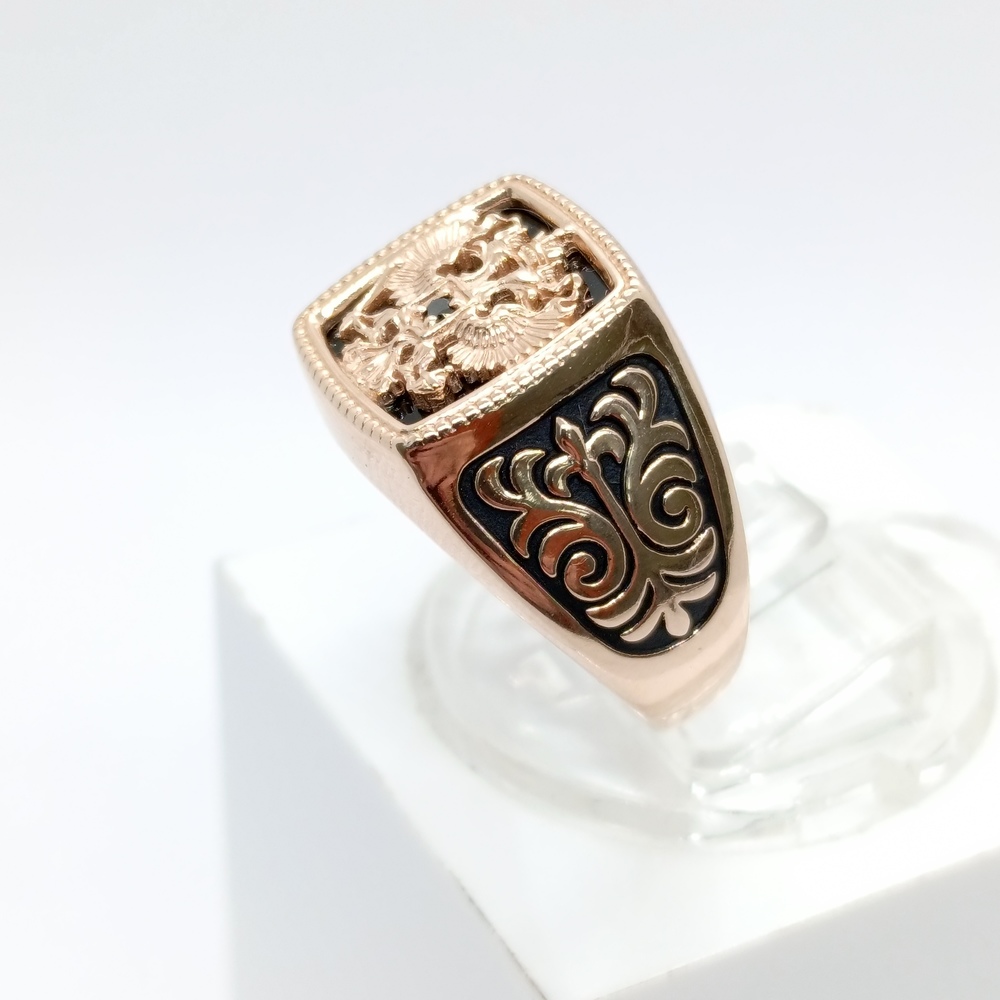 ПЕЧКМИ585 ПЕЧАТКА С КАМНЯМИ (Au 585)