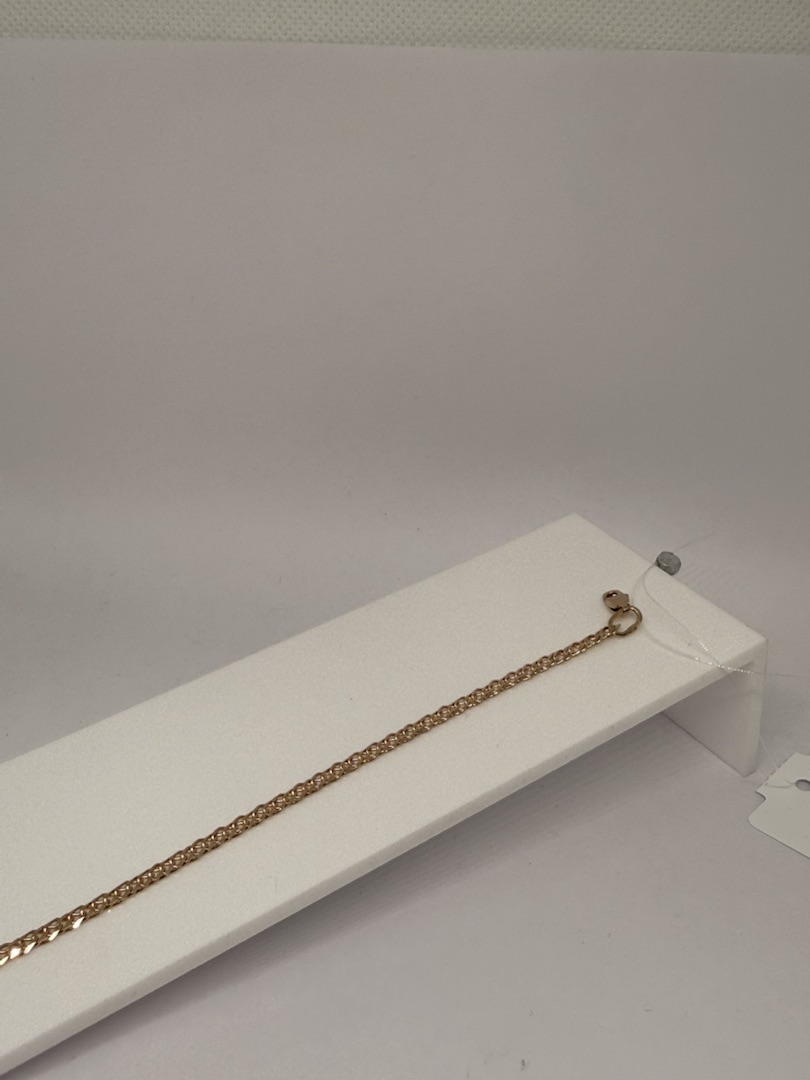 БРАСЛЕТ ПУСТОТЕЛЫЙ Ромб (Au 585)