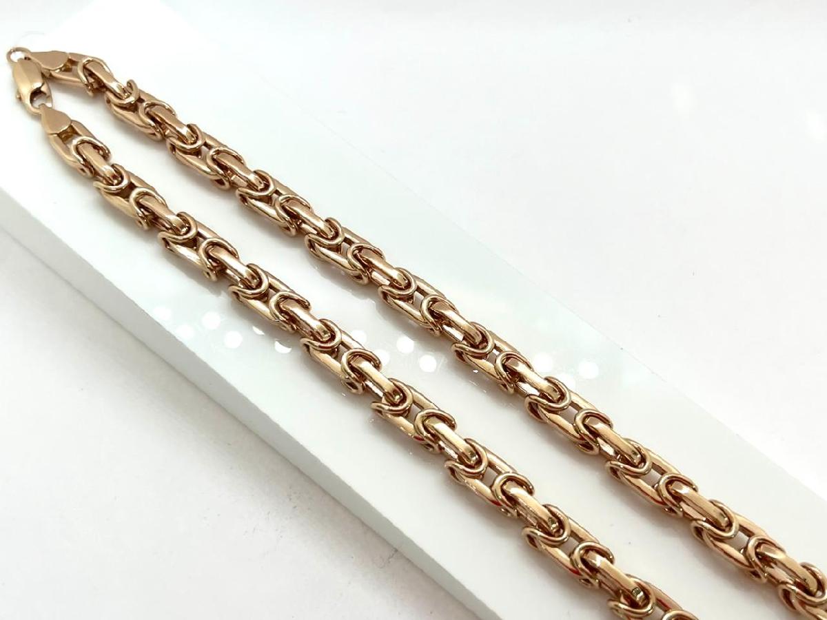 ЦЕПЬ ПОЛНОВЕСНАЯ Московский бит (Au 585)