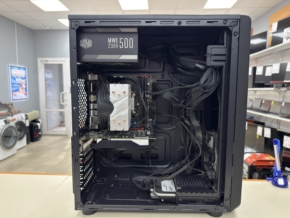 Системный блок Aero Cool; I5-10400F, GeForce GTX 1050 Ti, 16 Гб, 240 Гб, Нет