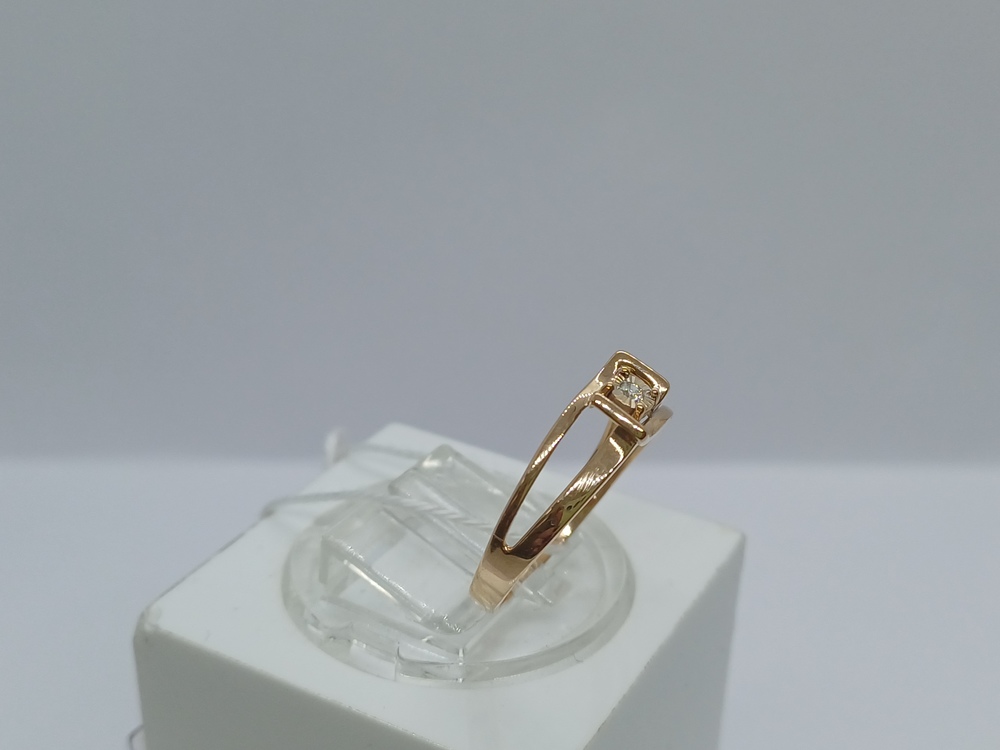 КОЛЬЦО БРИЛЛИАНТ Au 585