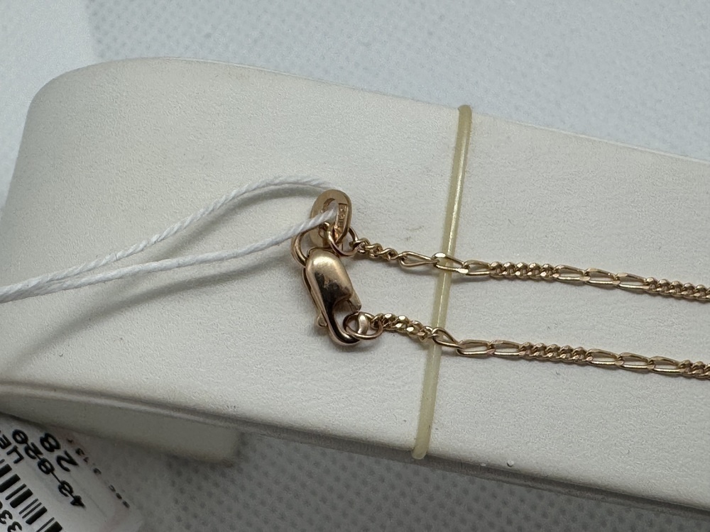 ЦЛФК585 ЦЕПЬ ПОЛНОВЕСНАЯ Фигаро(картье) (Au 585)