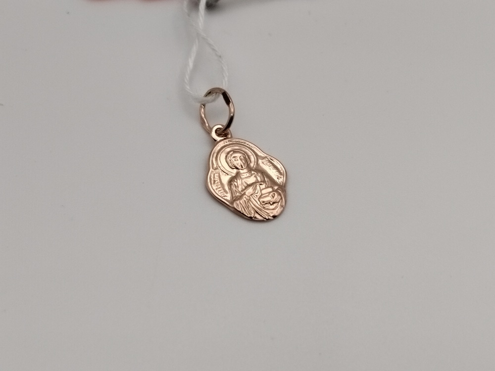 ПОДИБК585 ПОДВЕСКА ИКОНА БЕЗ КАМНЯ (Au 585)