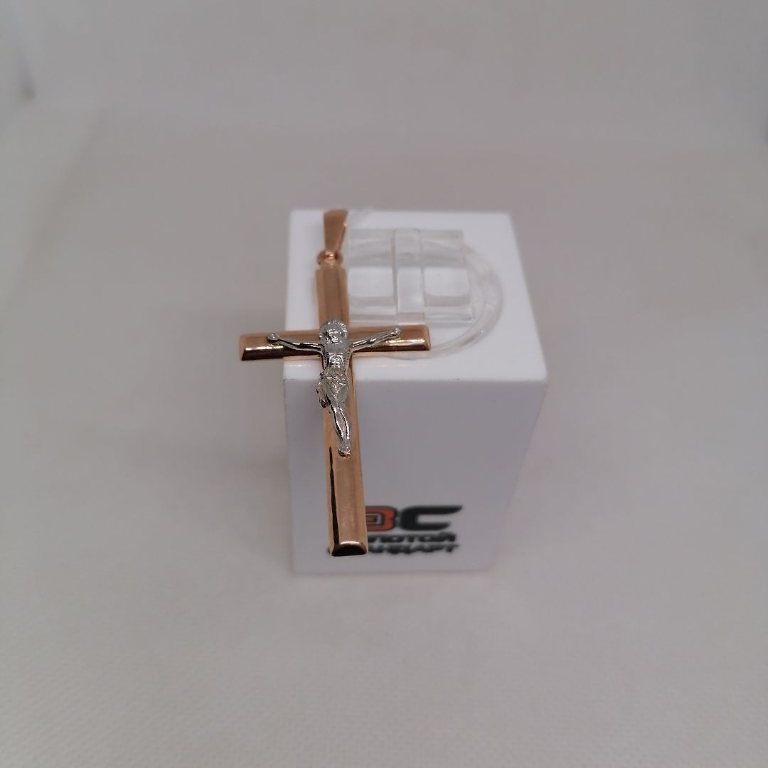 ПОДВЕСКА КРЕСТ без камня (Au 585)