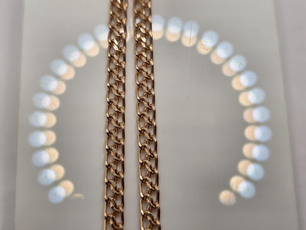 БРАСЛЕТ ПУСТОТЕЛЫЙ Царь (Au 585)