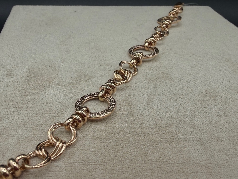 БРАСЛЕТ ПУСТОТЕЛЫЙ Фантазия (Au 585)