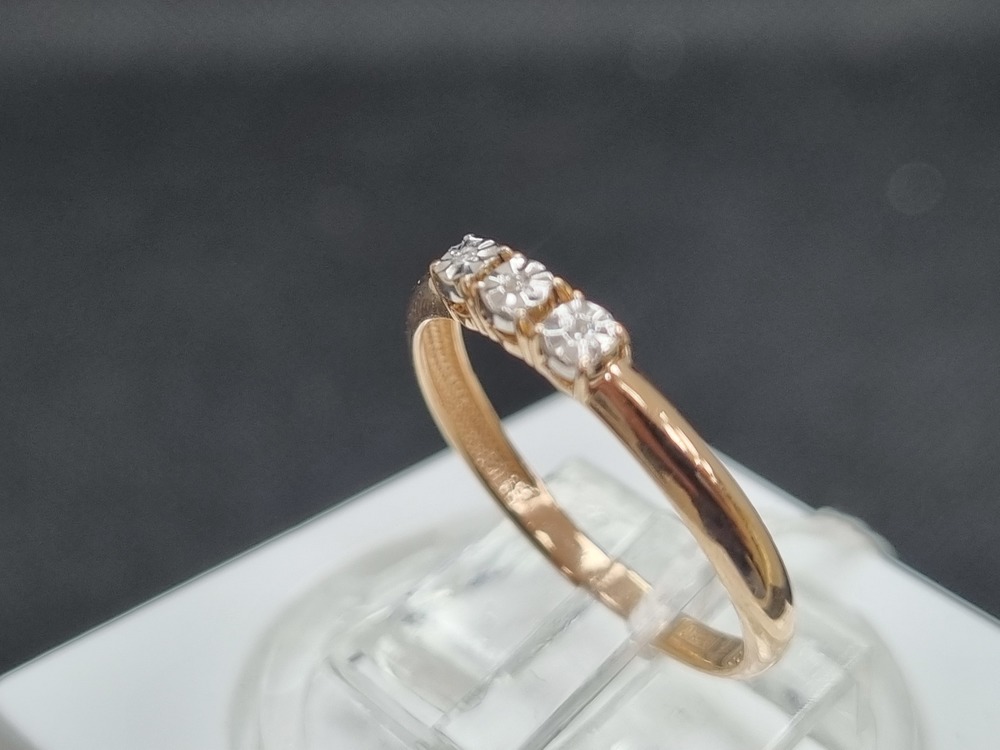 КОЛЬЦО БРИЛЛИАНТ Au 585