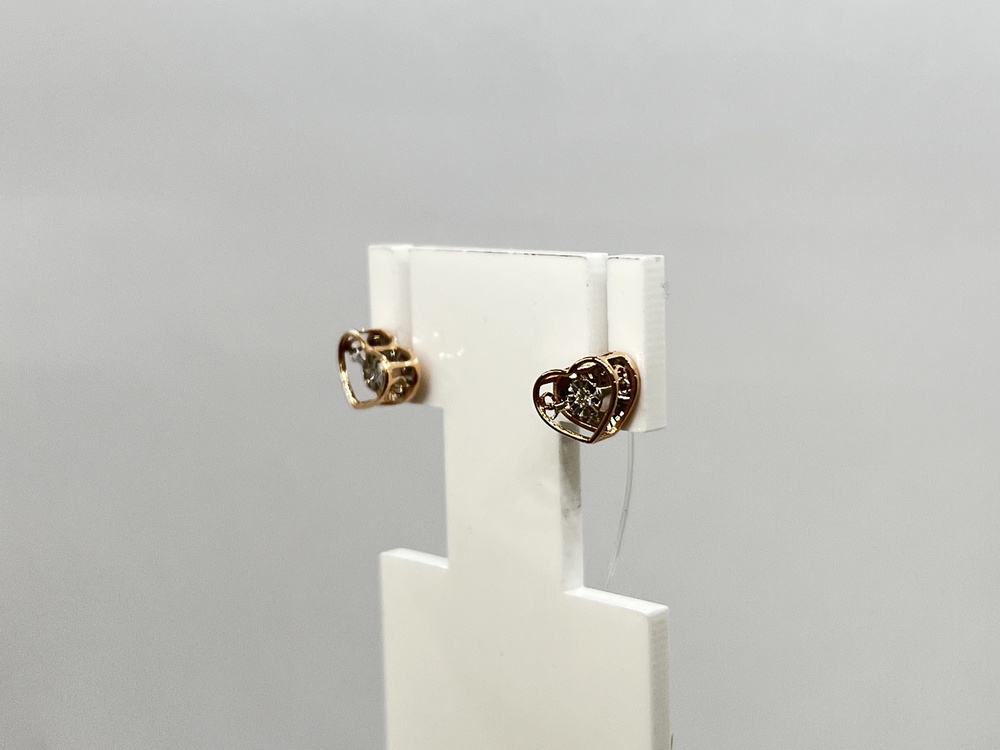 СЕРЬГИ ПУСЕТЫ Бриллиант (Au 585)