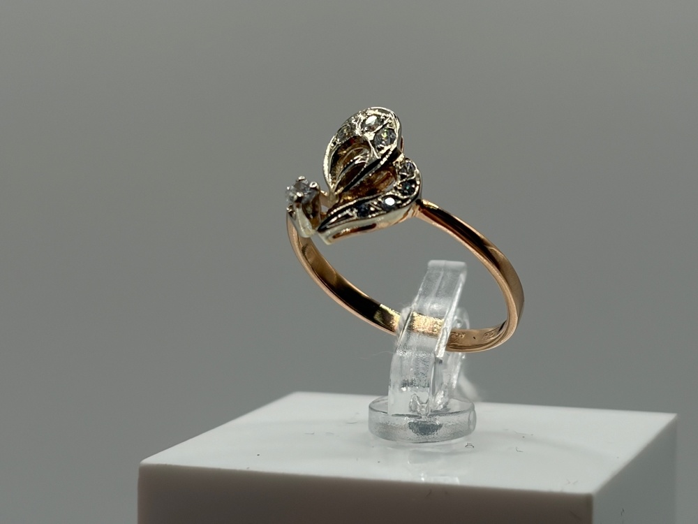 КОЛКМИ585 КОЛЬЦО С КАМНЯМИ (Au 585)