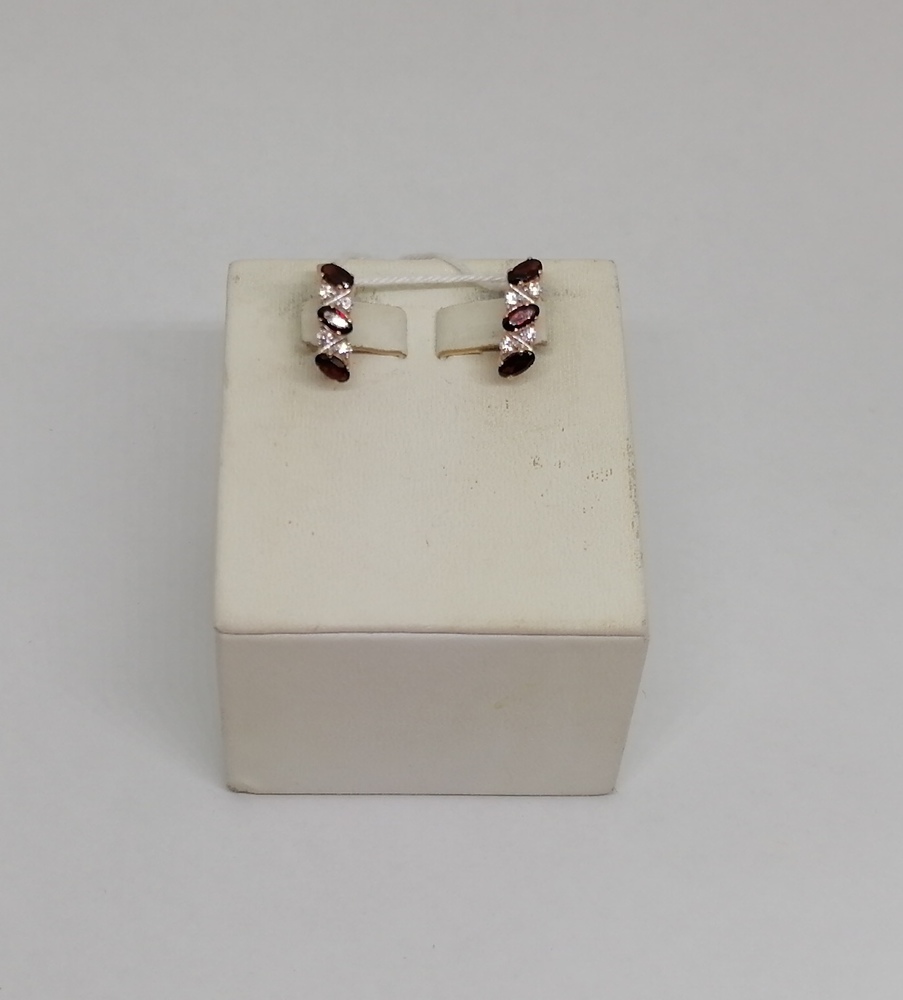 СЕРЬГИ С КАМНЯМИ (Au 585)