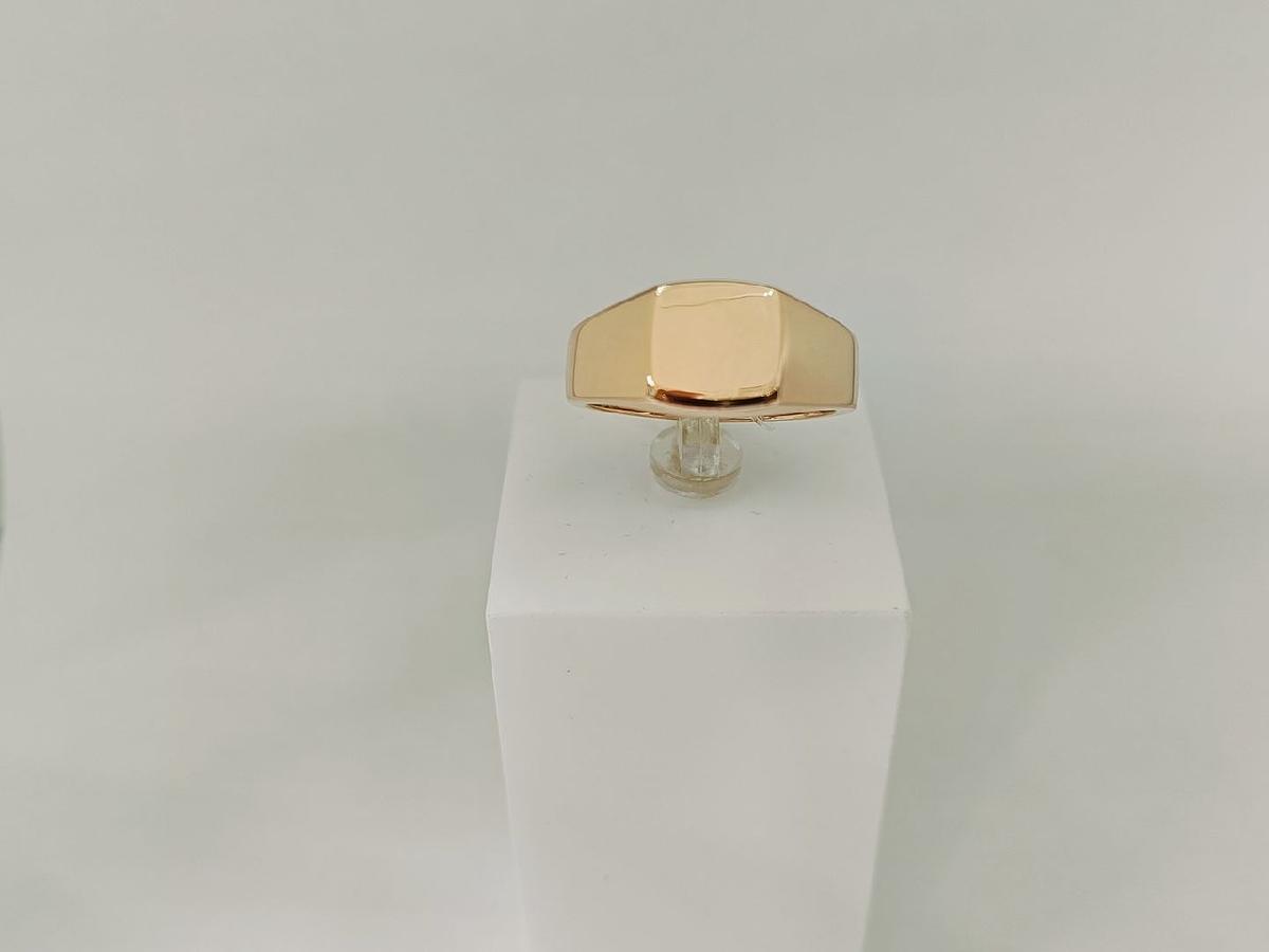 КОЛЬЦО ПЕЧАТКА без камня (Au 585)