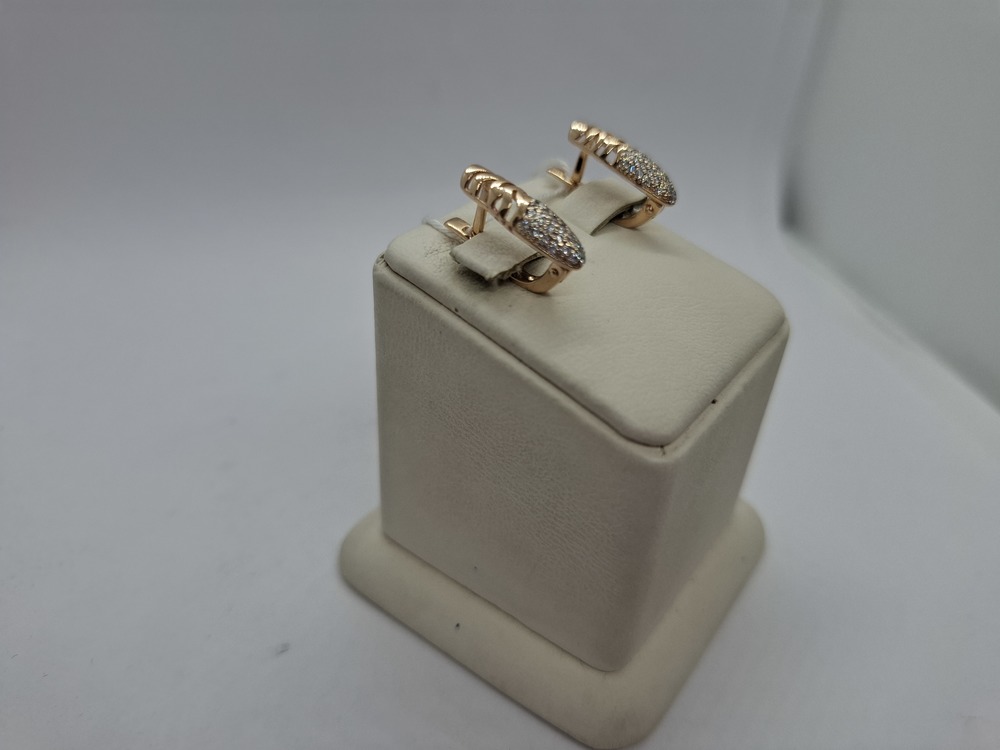 СЕРЬГИ С КАМНЯМИ (Au 585)