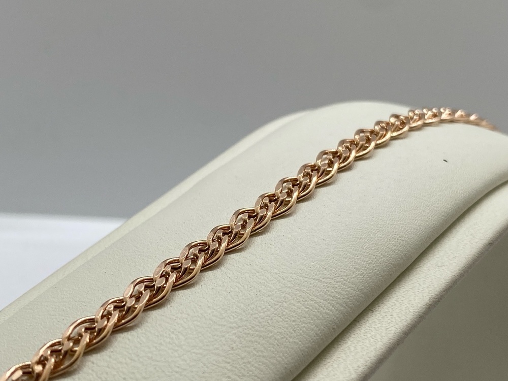 БРАСЛЕТ ПУСТОТЕЛЫЙ Нона (Au 585)