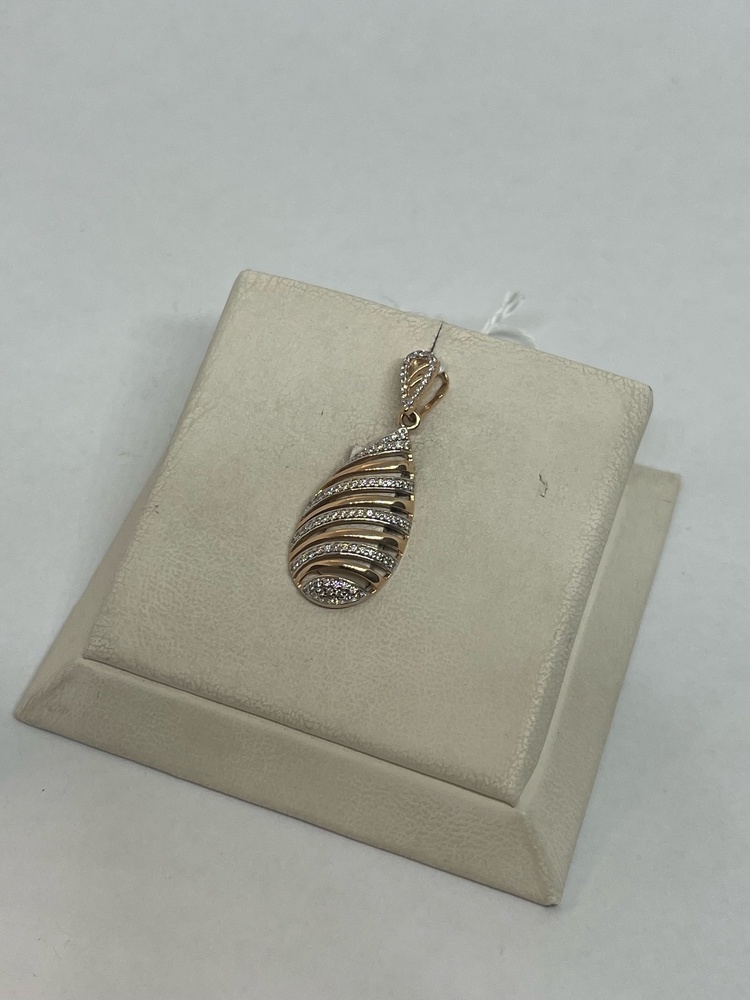 ПОДВЕСКА С КАМНЯМИ (Au 585)