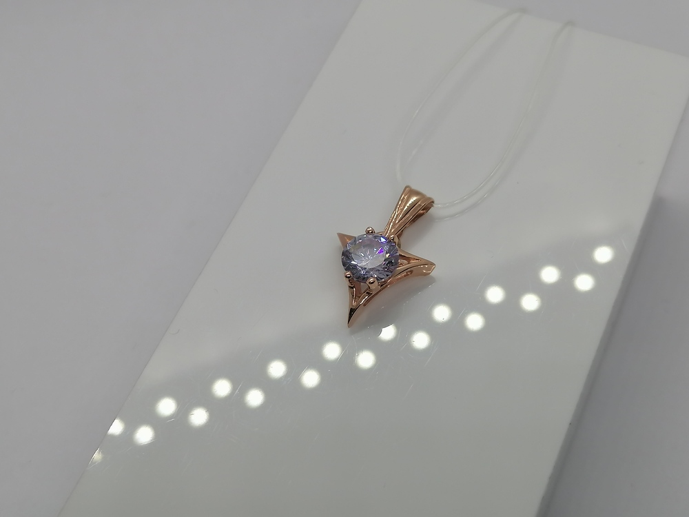 ПОДВЕСКА С КАМНЕМ (Au 585)