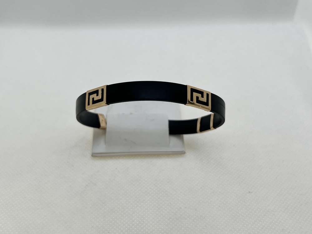 БРАСЛЕТ КАУЧУК со вставками (Au 585)