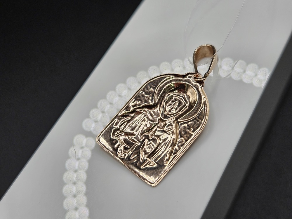 819-00081-10-00-00-00 ПОДВЕСКА ИКОНА без камня (Au 585)