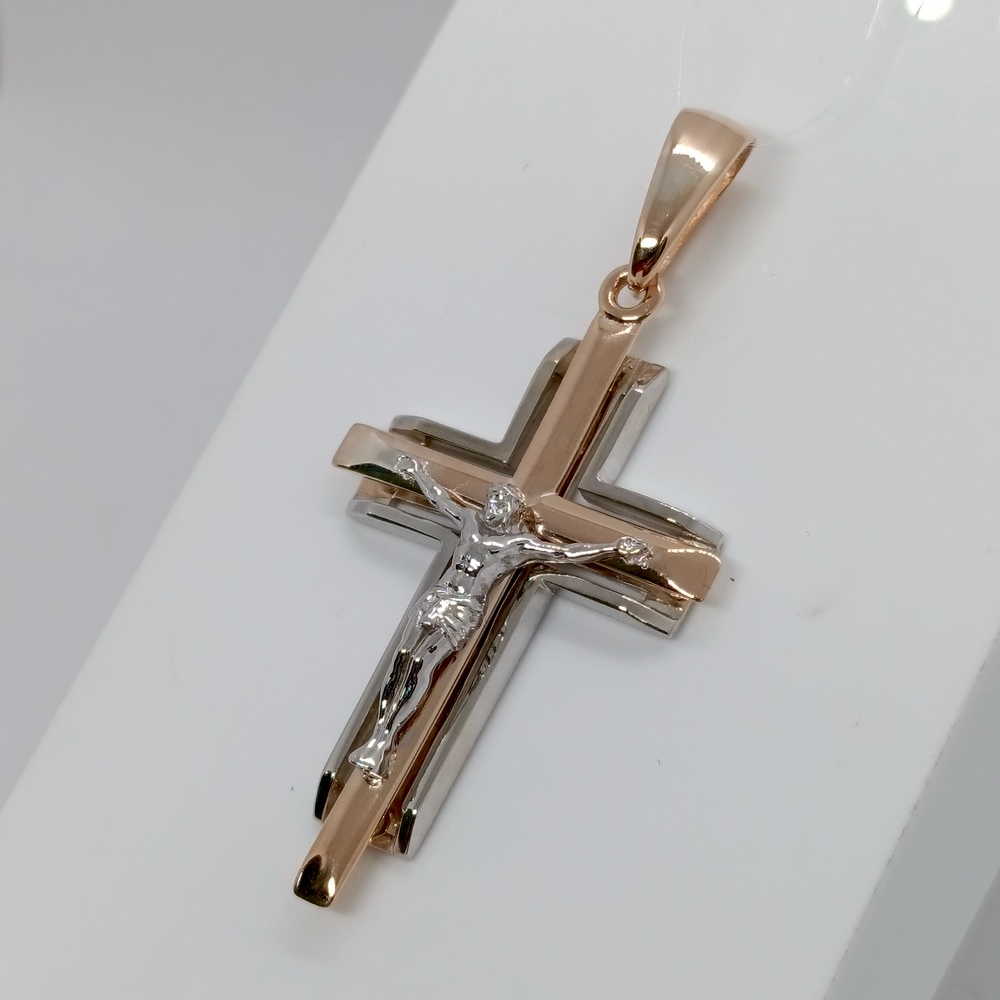 810-00341-10-00-00-00 ПОДВЕСКА КРЕСТ (Au 585)