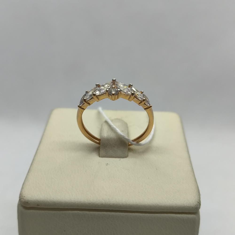 КОЛКМИ585 КОЛЬЦО С КАМНЯМИ (Au 585)