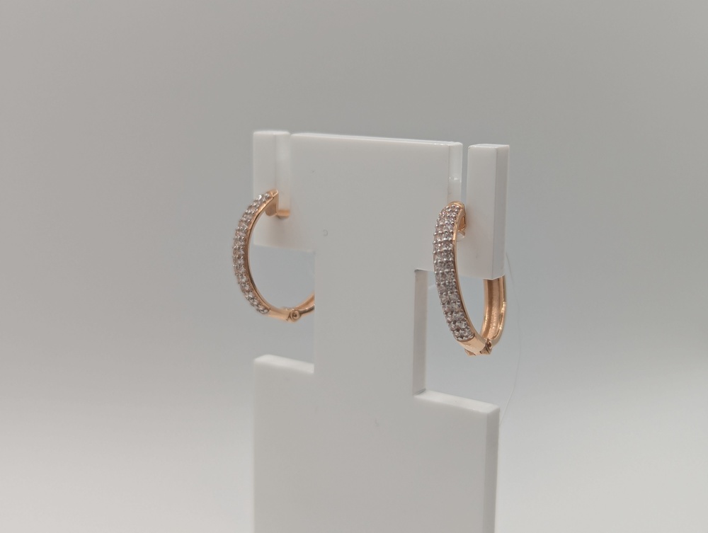 СЕРЬГИ С КАМНЯМИ (Au 585)