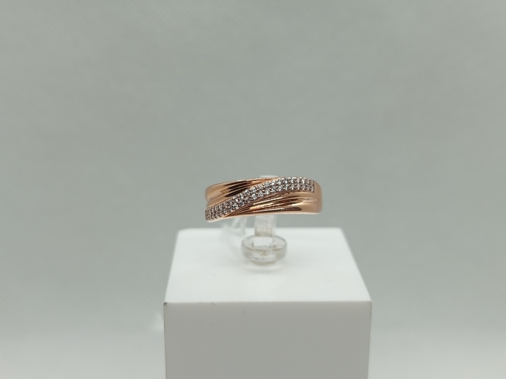 КОЛЬЦО С КАМНЯМИ (Au 375)