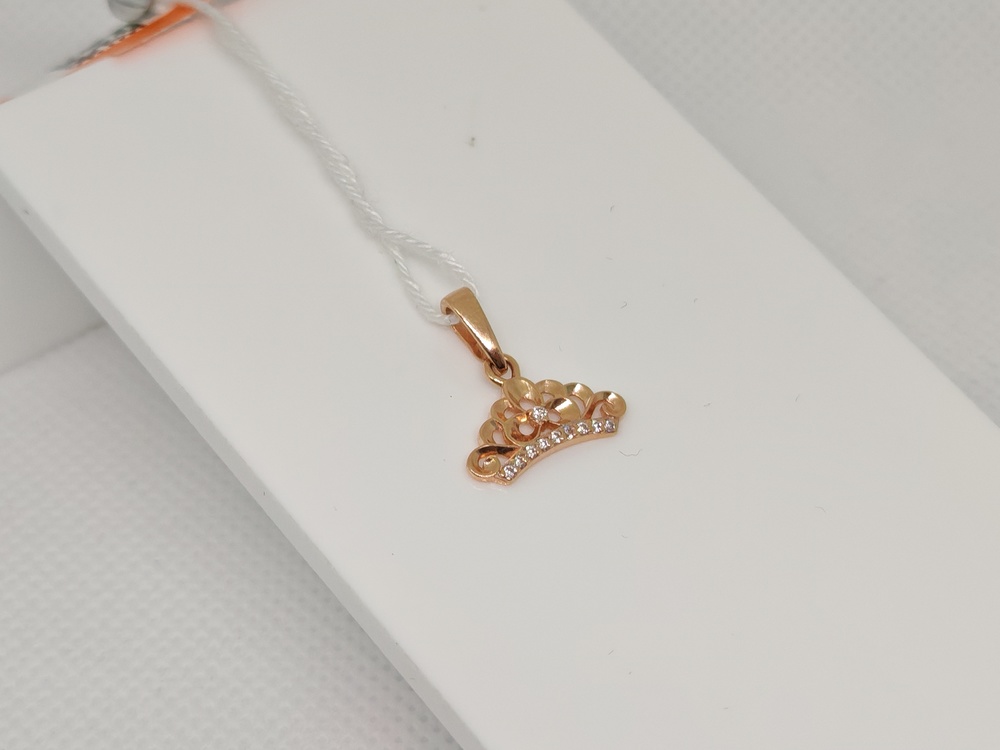 ПОДВЕСКА С КАМНЯМИ (Au 585)