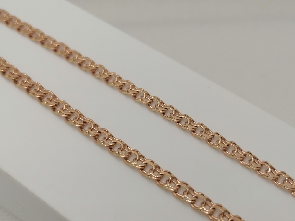 ЦЕПЬ ПОЛНОВЕСНАЯ Бисмарк (Au 585)