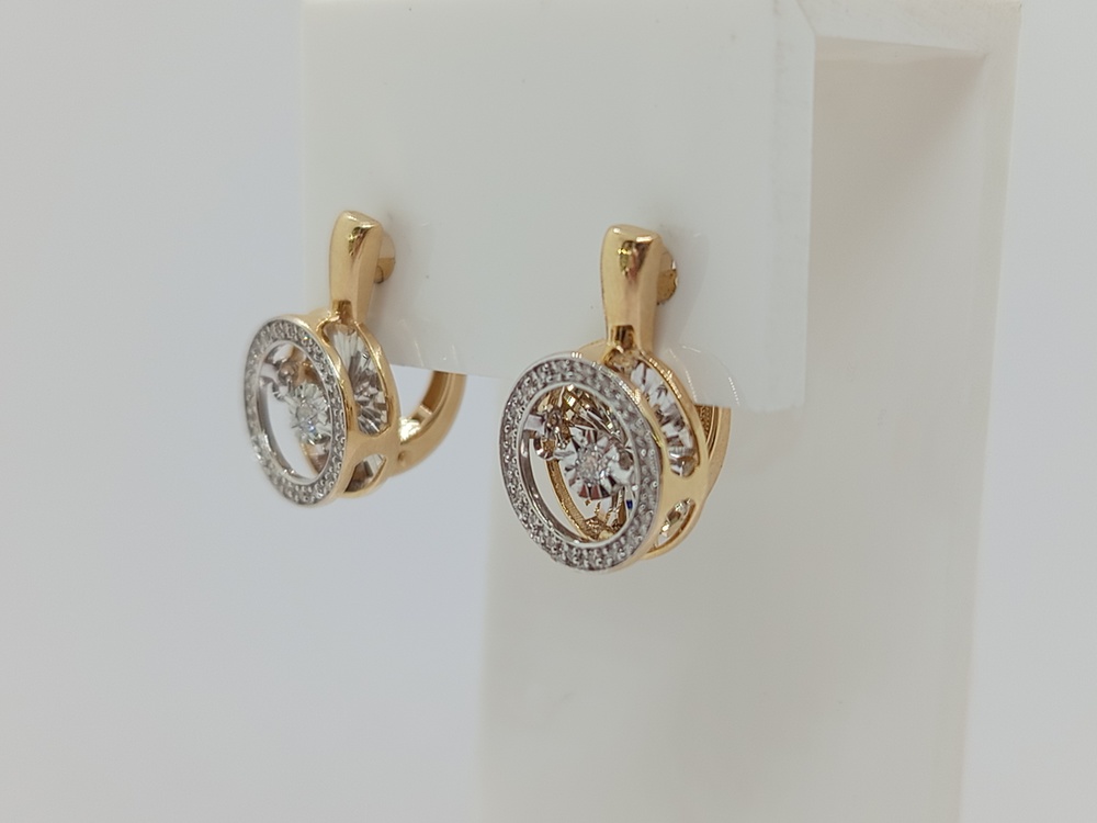 СЕРЬГИ БРИЛЛИАНТ (Au 585)