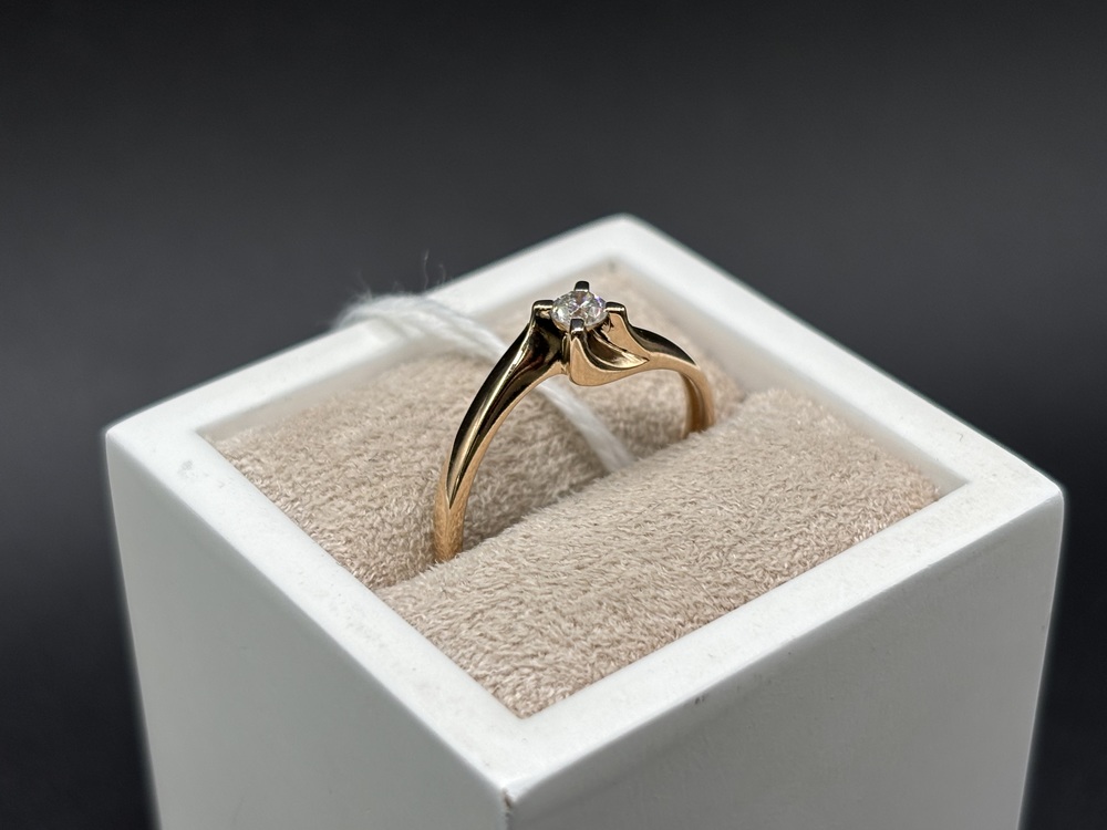 КОЛЬЦО БРИЛЛИАНТ Au 585