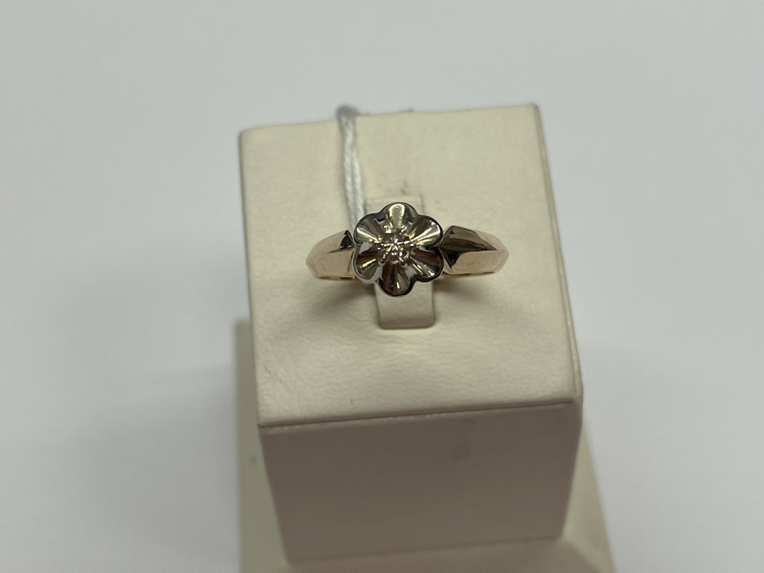 КОЛЬЦО БРИЛЛИАНТ Au 583