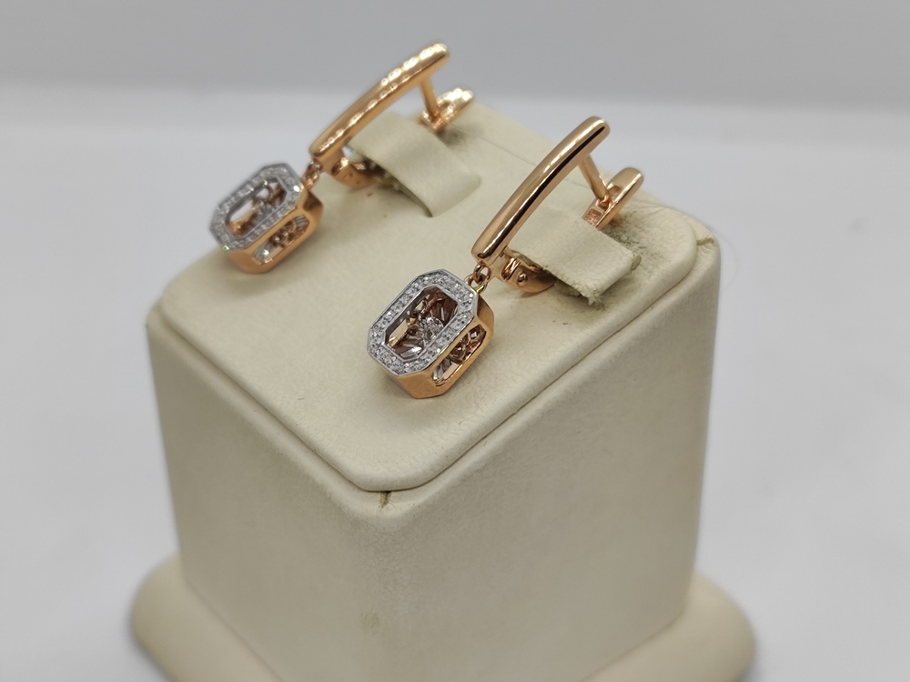 СЕРЬГИ БРИЛЛИАНТ (Au 585)