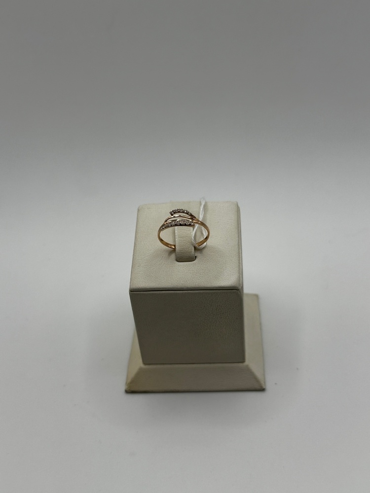 КОЛКМИ585 КОЛЬЦО С КАМНЯМИ (Au 585)