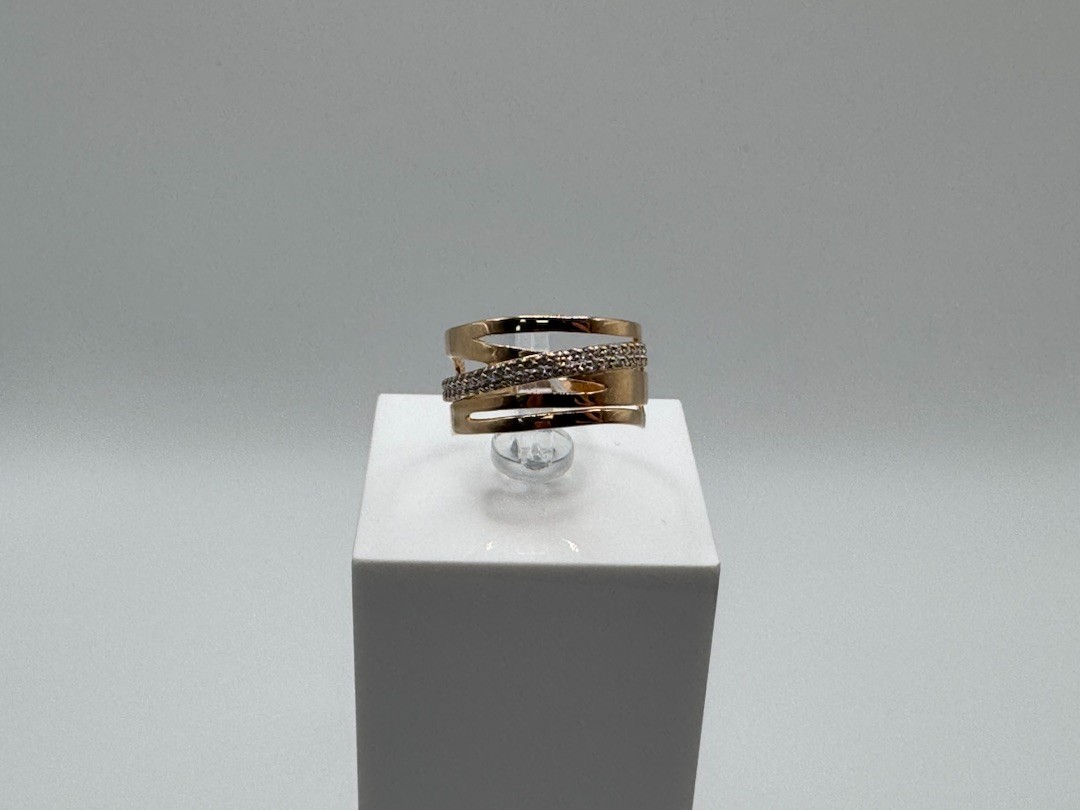 КОЛКМИ585 КОЛЬЦО С КАМНЯМИ (Au 585)