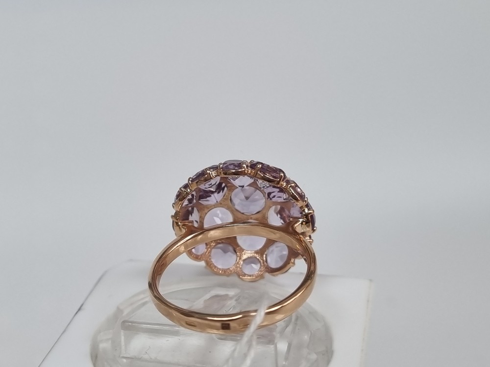 КОЛКМИ585 КОЛЬЦО С КАМНЯМИ (Au 585)