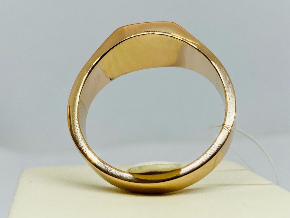 01-0062 КОЛЬЦО ПЕЧАТКА без камня (Au 585)