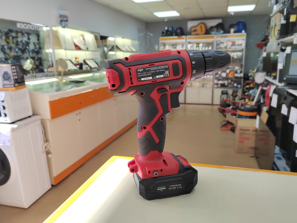 Шуруповерт Elitech ДА 122СЛ