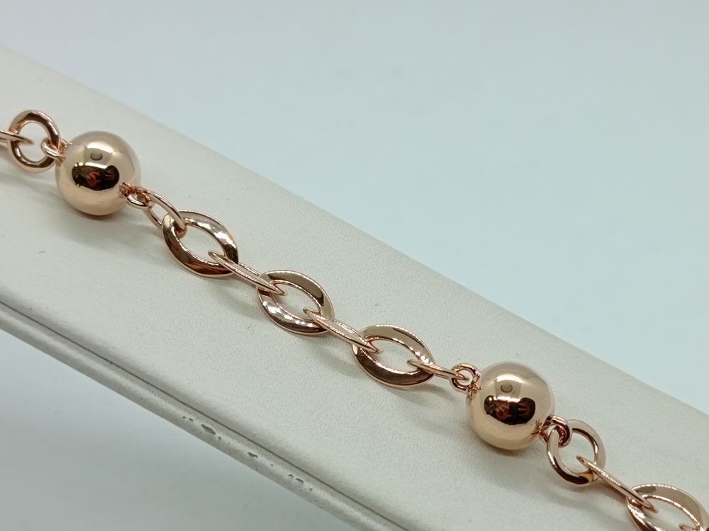 БРАСЛЕТ ПОЛНОВЕСНЫЙ Фантазия (Au 585)