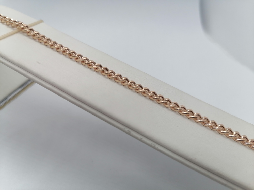 БРАСЛЕТ ПУСТОТЕЛЫЙ Панцирное (Au 585)