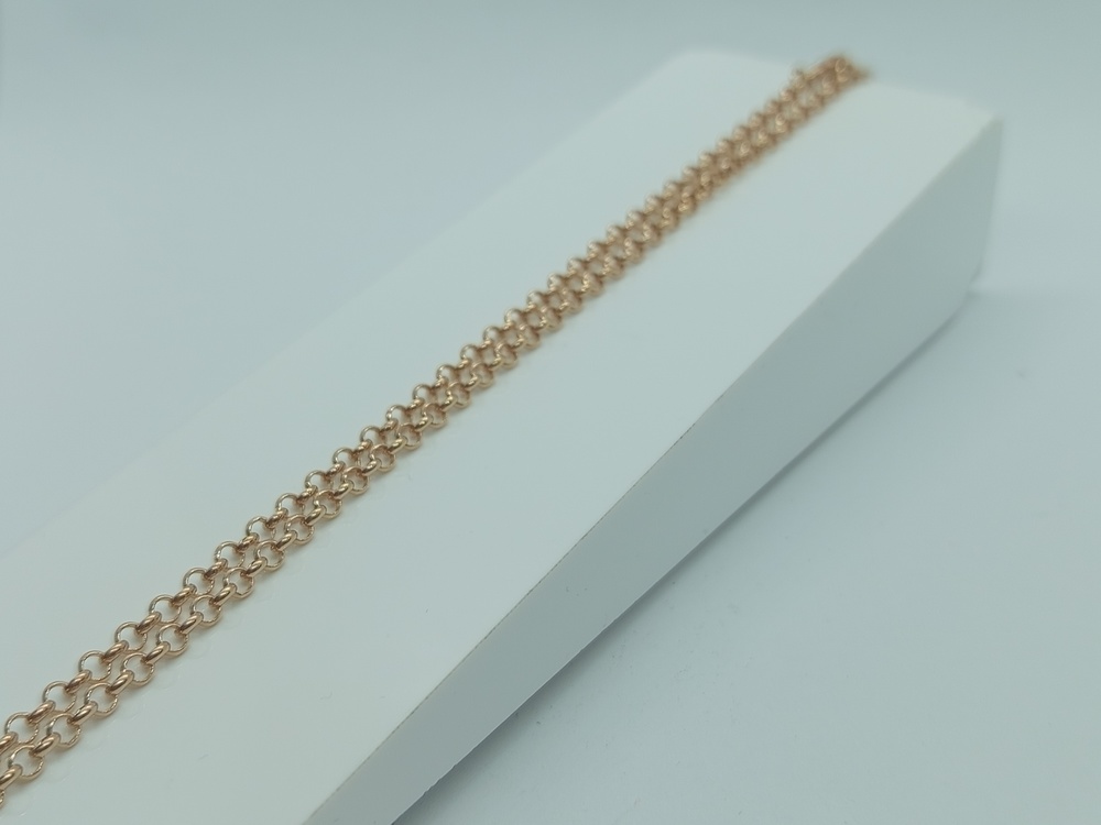 ЦЛШП585 ЦЕПЬ ПОЛНОВЕСНАЯ Шопард(бельцер) (Au 585)