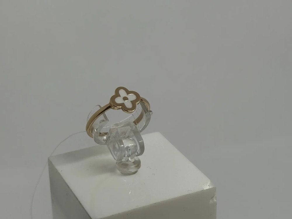 КОЛЬЦО ЭМАЛЬ (Au 585)