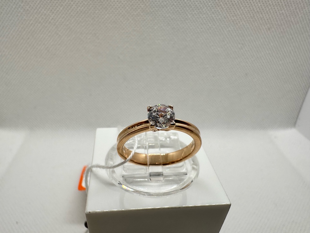 КОЛКМ585 КОЛЬЦО С КАМНЕМ (Au 585)