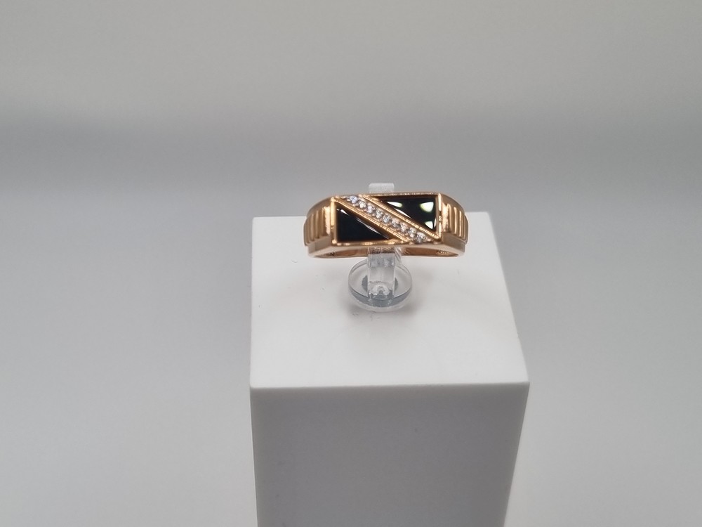 ПЕЧКМИ375 ПЕЧАТКА С КАМНЯМИ (Au 375)