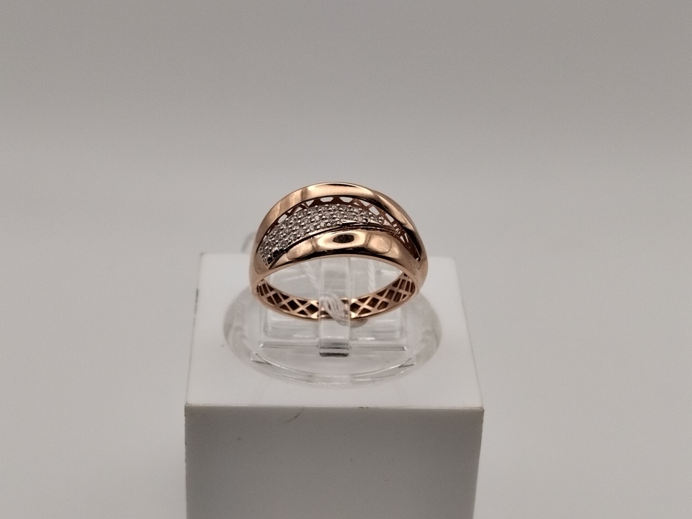 КОЛКМИ585 КОЛЬЦО С КАМНЯМИ (Au 585)