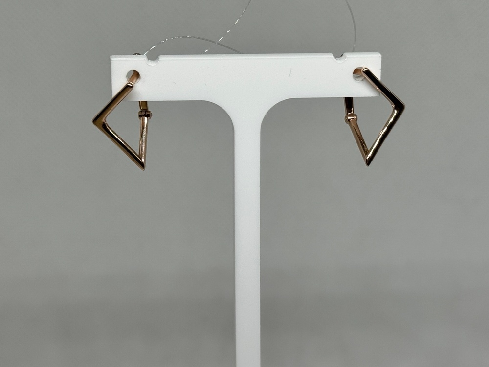 СЕРЬГИ БЕЗ КАМНЯ (Au 585)