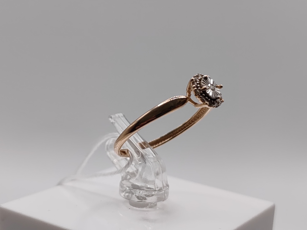 КОЛЬЦО БРИЛЛИАНТ Au 585